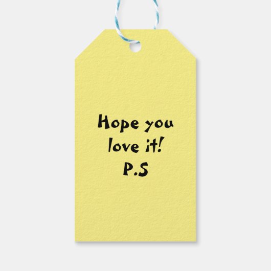 Gepersonaliseerde  Taart en Tart Christmas Cadeaulabel (Achterkant)