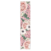 Gepersonaliseerde Table Runner geometrische tuin R Korte Tafelloper (Voorkant)