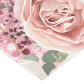 Gepersonaliseerde Table Runner geometrische tuin R Korte Tafelloper (Hoek)