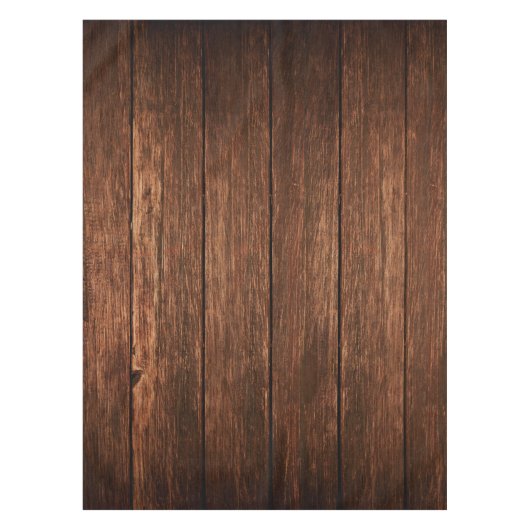 Gepersonaliseerde tablecloth Barn Wood Land Rustig Tafelkleed (Voorkant)
