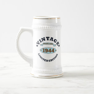 Gepersonaliseerde tachtig vintage 80ste verjaardag bierpul