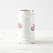 Gepersonaliseerde tachtig vintage 80ste verjaardag bierpul (Center)