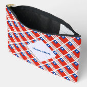 Gepersonaliseerde Taiwan ROC Tiled Ancestry Reis Etui (Open)