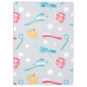 Gepersonaliseerde tandartspraktijk Tandheelkundige Klembord (Achterkant)