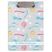 Gepersonaliseerde tandartspraktijk Tandheelkundige Klembord (Voorkant)