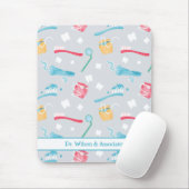 Gepersonaliseerde tandartspraktijk Tandheelkundige Muismat (Met muis)