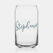 Gepersonaliseerde Tandhygiëniste Leopard Print tan Blikvorm Glas (Achterkant)