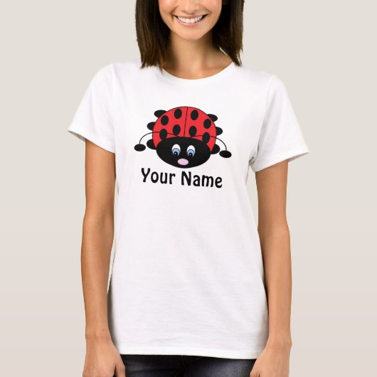 Gepersonaliseerde Tanktop Ladybug voor vrouwen (Voorkant)