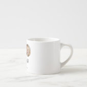 Gepersonaliseerde Tante Gift | Aangepast gezicht Espresso Kop (Rechts)