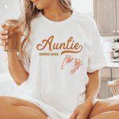 Gepersonaliseerde tante sinds t-shirt