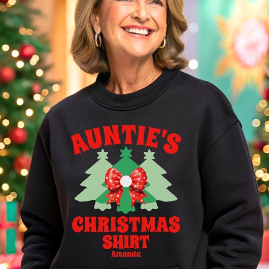 Gepersonaliseerde Tante's Kerstmis Trui