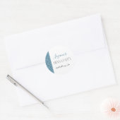 Gepersonaliseerde Tatreez Print Henna Party Sticke Ronde Sticker (Envelop)