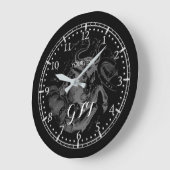 Gepersonaliseerde  Taurus Constellation Zodiac Grote Klok (Hoek)