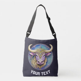 Gepersonaliseerde Taurus Zodiac Crossbody Tas