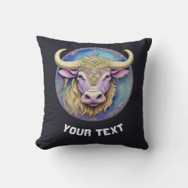 Gepersonaliseerde Taurus Zodiac Kussen