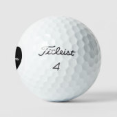 Gepersonaliseerde Taylor Made golfballen met hart (Logo)
