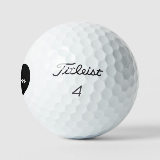 Gepersonaliseerde Taylor Made golfballen met hart (Logo)
