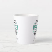 Gepersonaliseerde te Peopley buiten Introvert Gag Latte Mok (Voorkant)