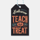 Gepersonaliseerde Teach or Treat Gift label Cadeaulabel (Voorkant)
