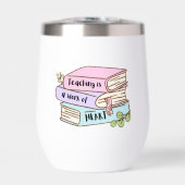 Gepersonaliseerde Teacher Tumbler – aangepast beri (Voorkant)