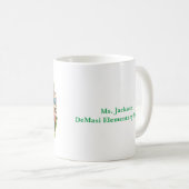 Gepersonaliseerde Teacher's Version van de Deck Ha Koffiemok (Voorkant rechts)