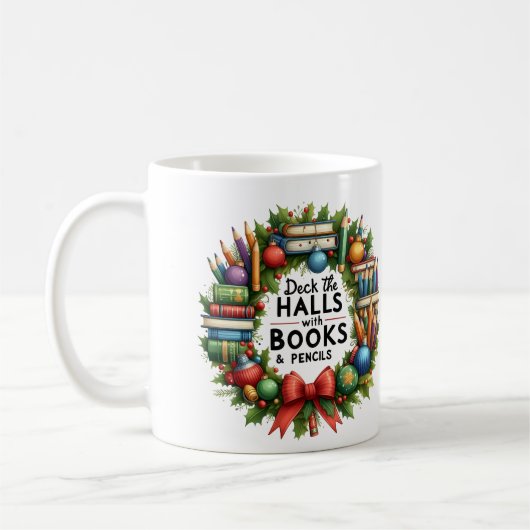 Gepersonaliseerde Teacher's Version van de Deck Ha Koffiemok (Links)