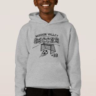 Gepersonaliseerde Team Voetbal Hoodies