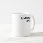 Gepersonaliseerde teamapotheek koffiemok (Voorkant rechts)