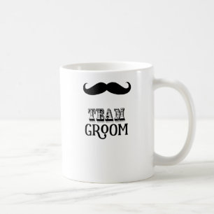 Gepersonaliseerde teamgroep hier de heer Mustache Koffiemok