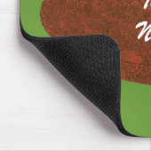 Gepersonaliseerde teamnaam Football Groene Muismat (Hoek)