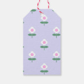 Gepersonaliseerde teckel liefhebber verjaardagsfee cadeaulabel (Achterkant)