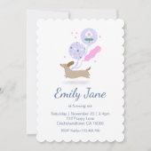 Gepersonaliseerde Teckel Liefhebber Verjaardagsfee Kaart (Voorkant)