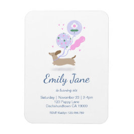 Gepersonaliseerde Teckel Liefhebber Verjaardagsfee Magneet