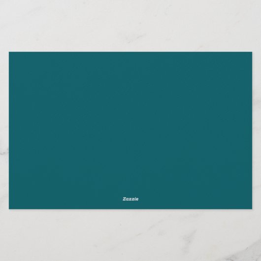 Gepersonaliseerde Teckel Monogram Kaart Set (Achterkant)