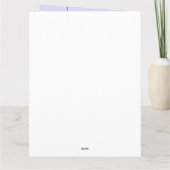 Gepersonaliseerde Teckel Verjaardagsfeest Hondenli Kaart (Achterkant)