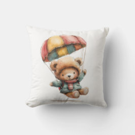 Gepersonaliseerde teddybeer met parachute kussen