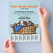 Gepersonaliseerde teeltopening voor gezelschapsdie flyer (Hand)