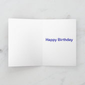 Gepersonaliseerde Teenage Boy Verjaardag Kaart - H (Binnen)