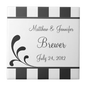 Gepersonaliseerde Tegel voor weddenschappen Gift & Tegeltje