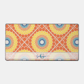 Gepersonaliseerde Tegelvormige Egeïsche Zomer Radi Bureaumat (Voorkant)