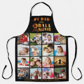 Gepersonaliseerde tekst #1 DAD GRILL MASTER 16 Fot Schort (Voorkant)