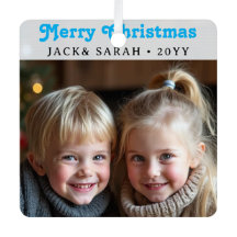 Gepersonaliseerde tekst 2 Foto Groene Retro Typogr