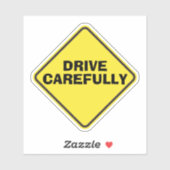 Gepersonaliseerde tekst Baby aan boord van de auto Sticker (Vel)