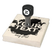 Gepersonaliseerde tekst en afbeelding rubberstempel (Stempel)