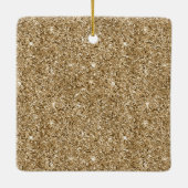 Gepersonaliseerde tekst en fotocollage Love Pink Keramisch Ornament (Achterkant)