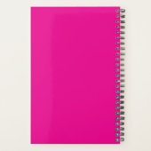 GEPERSONALISEERDE TEKST EN NAAM INITIËLE MAANDAGOC PLANNER (Achterkant)