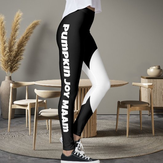 Gepersonaliseerde Tekst Huisdier Kat Mam Naam Zwar Leggings