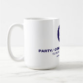 Gepersonaliseerde tekst of ontwerp koffiemok (Links)