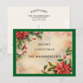 Gepersonaliseerde tekst  vakantie Briefkaart (Voorkant / Achterkant)