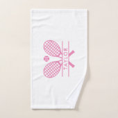 Gepersonaliseerde Tennis Rackets Motief Sport Elke Handdoek (Handdoek)